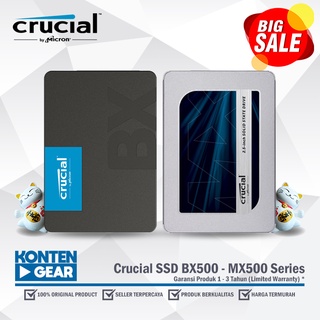 Crucial BX500 - MX500 Series 2.5” Internal SATA SSD