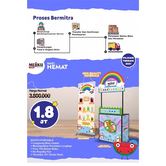 

Paket Usaha Minuman "Mejiku Signature Drink