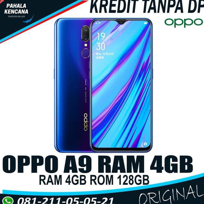 TERMURAH OPPO A9 RAM 4GB ROM 128GB GARANSI RESMI OPPO INDONESIA - Ungu READY STOCK