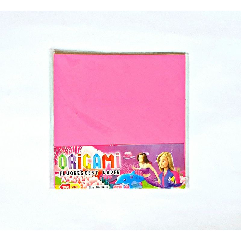 Kertas Lipat/Origami Warna 2 Sisi Ukuran 16 cm