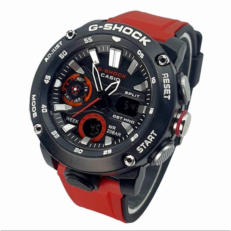 Jam Tangan Free Box Casio Gshock GA 2000 1A9 / CASIO GSHOCK / Gshock Termurah