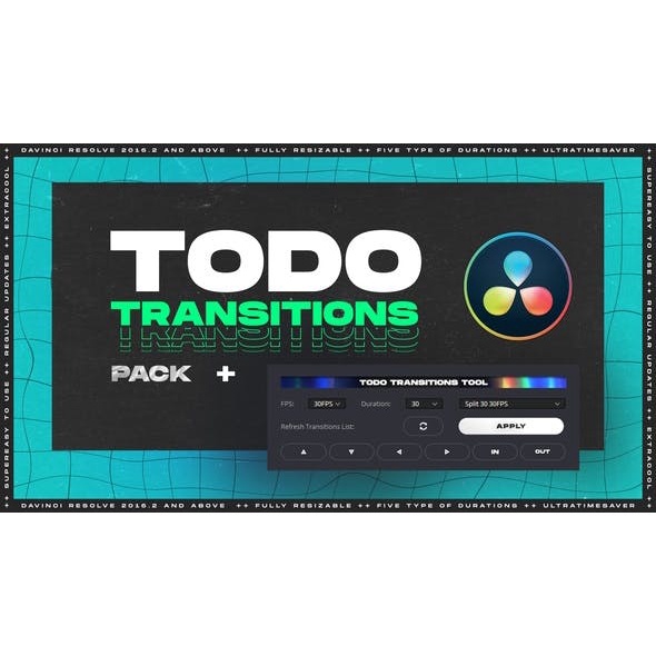 ToDo Transitions - Davinci Resolve