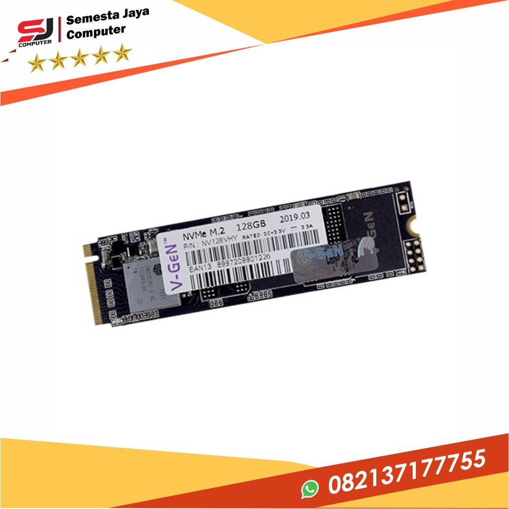 SSD M.2 128gb NVMe V-GeN | Solid State Drive M2 PCIe 128 GB VGEN Hyper