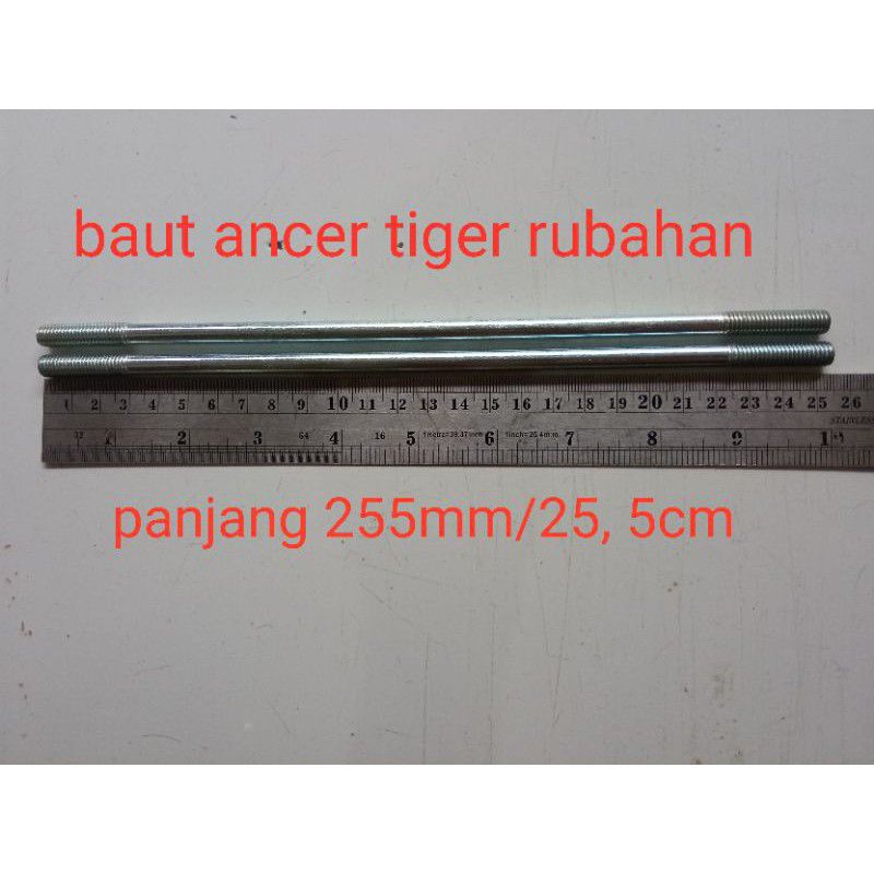 As baut ancer tiger rubahan panjang 255mm