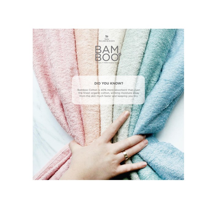 Handuk Bayi / Anak Palmerhaus Mason Bamboo Towel 60 x 120 cm