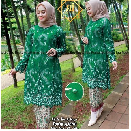 kebaya tunik ajeng berkualitas