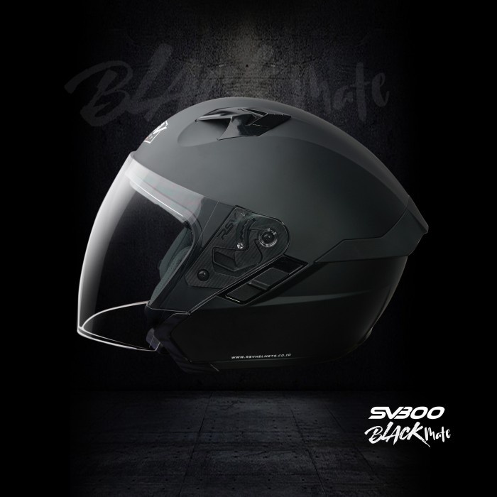 Helm RSV SV300 Black Doff