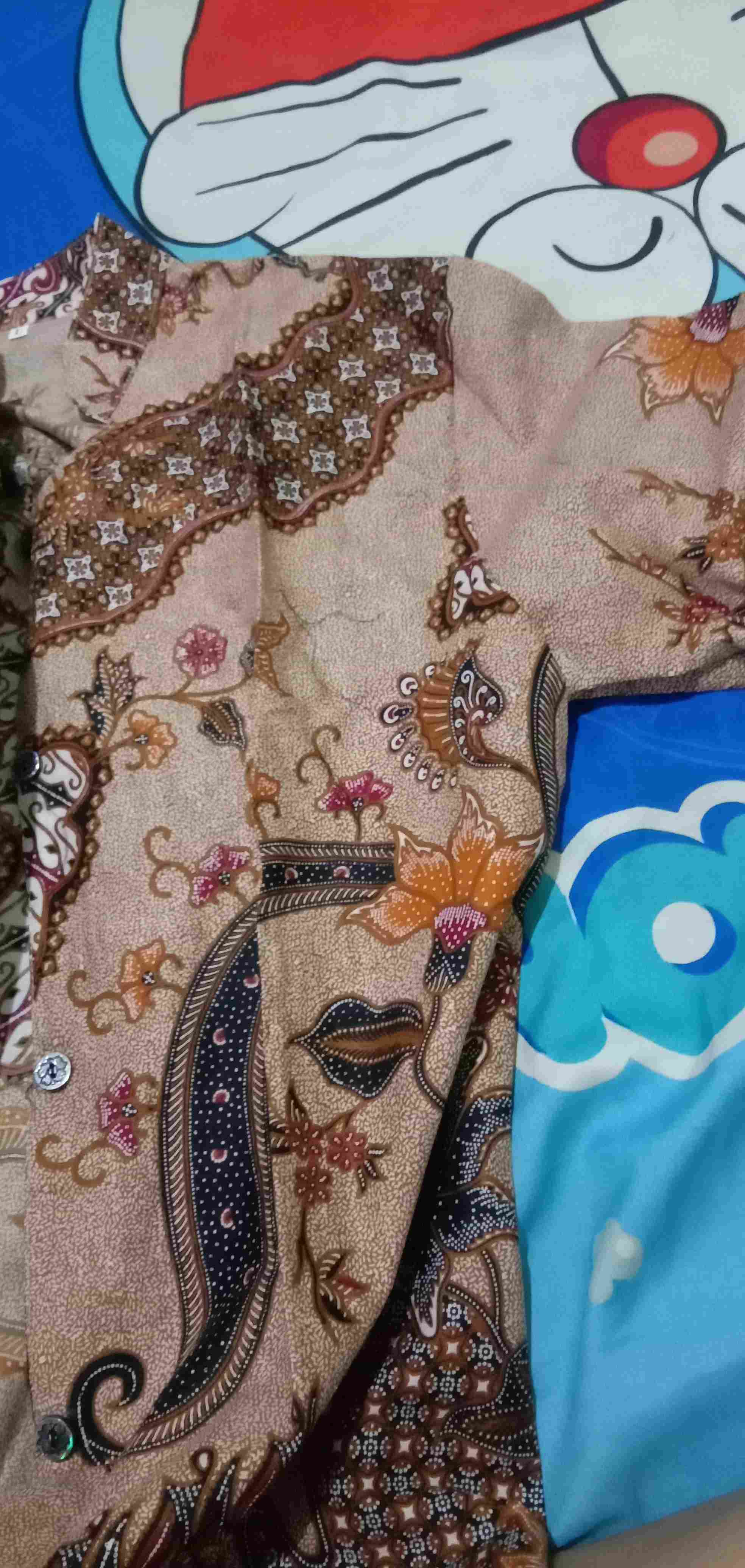 Atasan Batik Dolby Dolbi Dobby Doby Tenun Sutra Tulis Halus Katun Atbm Baron ,sarombit Atasan