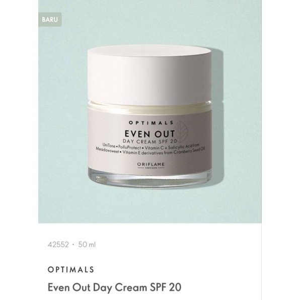 OPTIMALS EVEN OUT NIGHT CREAM / DAY CREAM / EYE CREAM / OPTIMALS EVEN OUT SERUM / OPTIMALS EVEN OUT FOAMING CLEANSER / OPTIMALS MULTI PROTECTION UV DAY SHIELD SPF 50