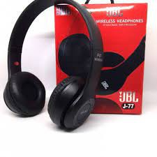 HEADPHONE BLUETOOTH JBL J-77 JBL J77 KUALITAS ORIGINAL