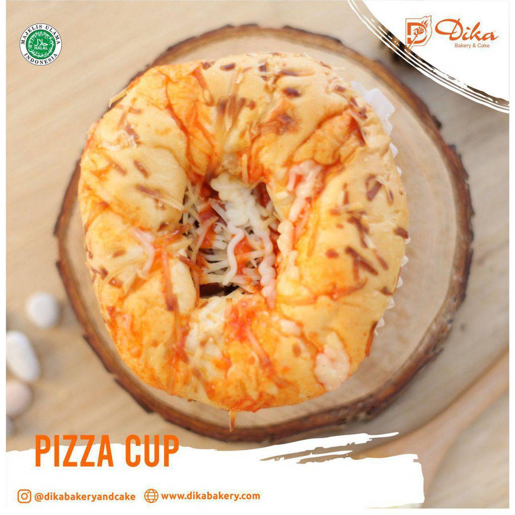 

Roti Pizza Cup Dika Bakery