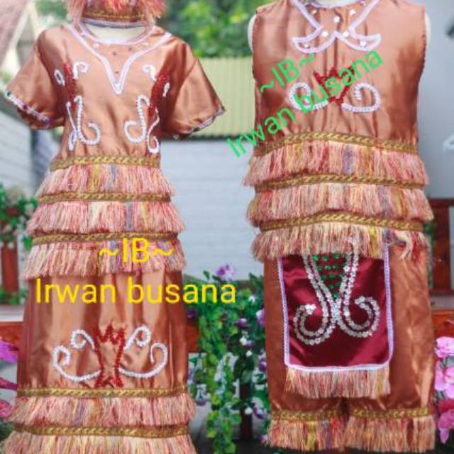Baju adat papua exclusive dewasa ( size M, L, XL)