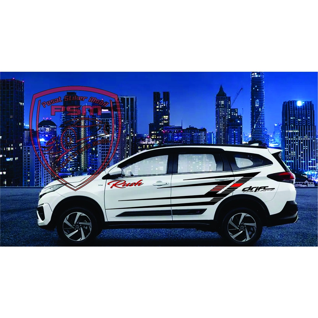 STICKER CUTTING STICKER MOBIL ALL NEW TERIOS STICKER STIKER MOBIL DAIHATSU TERIOS
