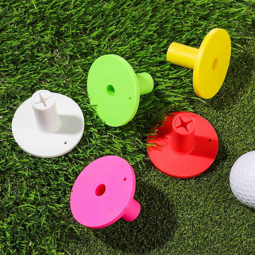 Suyo Tee Bola Golf Bahan Karet Warna Warni Untuk Latihan