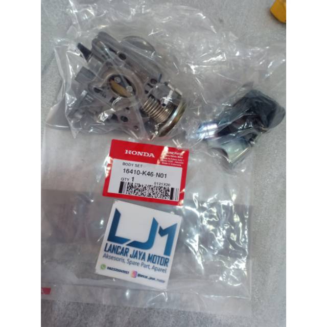 16410-K46-N01 THROTTLE BODY SET BEAT FI VARIO 110 FI NON ESP SENSOR TP TPS BEAT FI VARIO SCOOPY  ORI