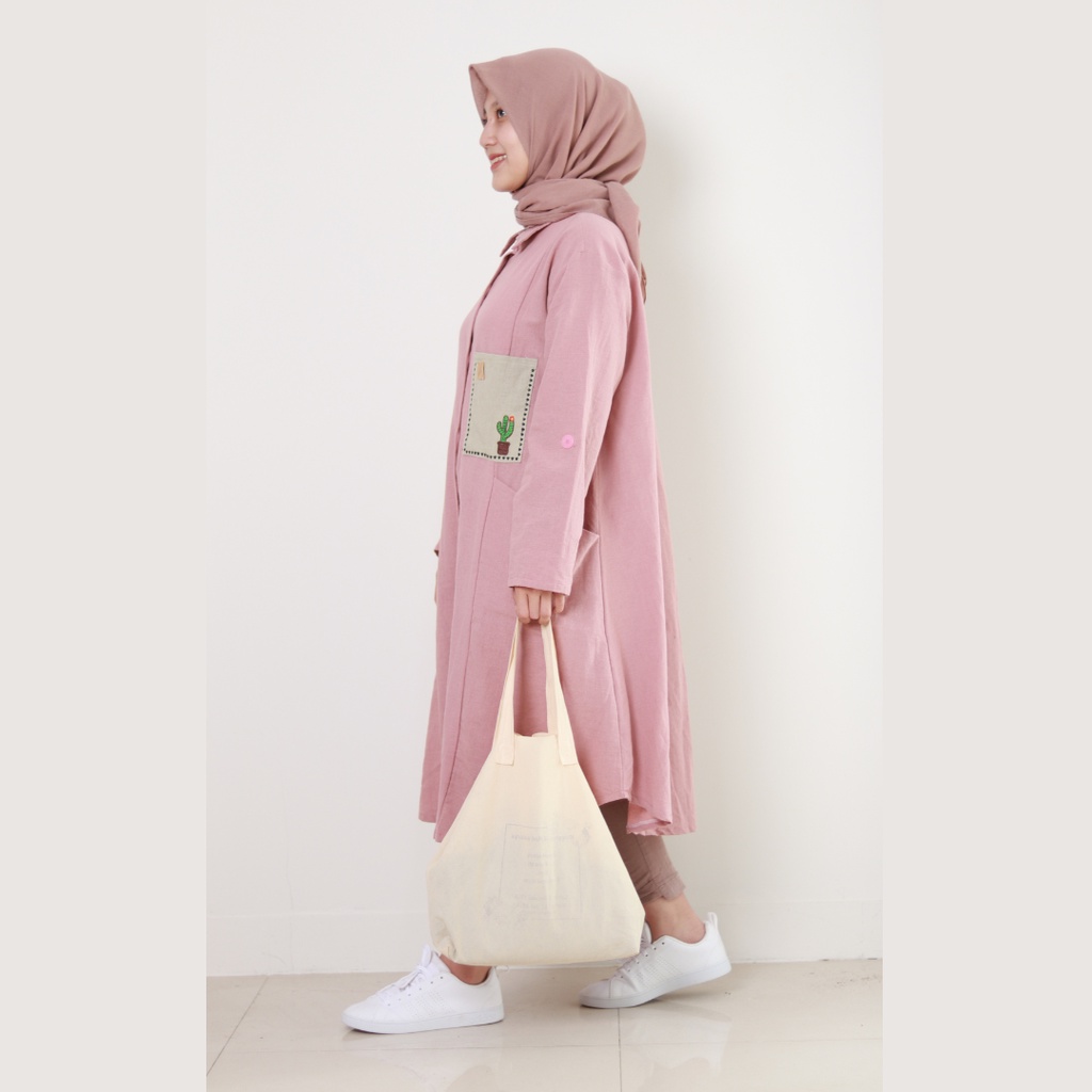 Baju Wanita | Sahmura Tunik Panjang by Elzanteri
