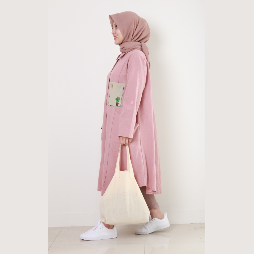 Baju wanita | Sahmura Dress Wanita Tunik Panjang