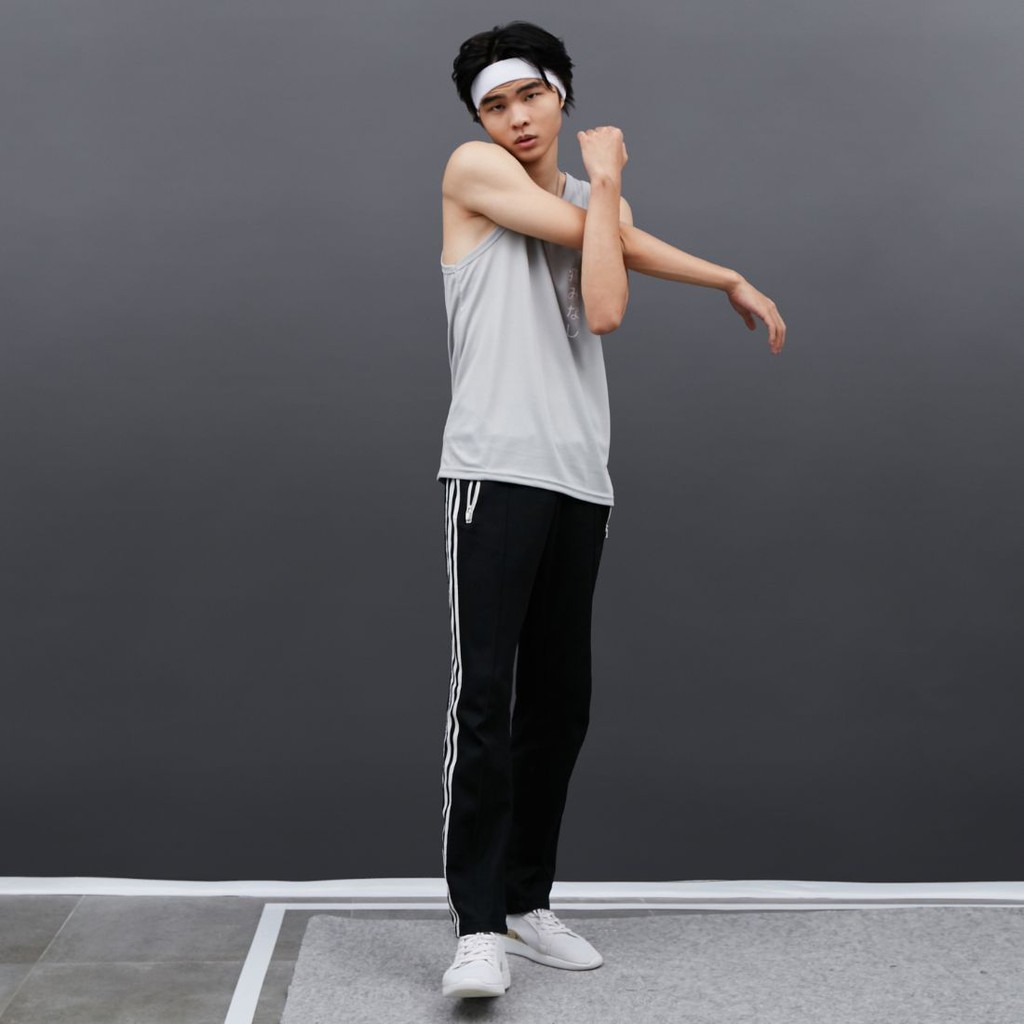 DONSON Sportswear Sleeveless Tanktop/Singlet Back Katakana Grey