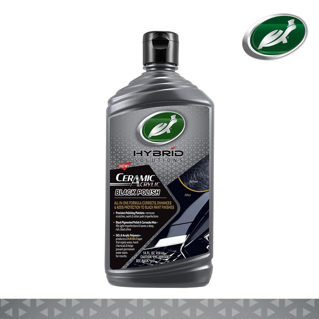 TURTLE WAX HYBRID CERAMIC ACRYLIC BLACK POLISH 414mL T-53448 (Liquid)