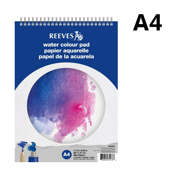 

BEST SELLER LA05 Reeves A4 Watercolor Pad - Spiral TERLARIS