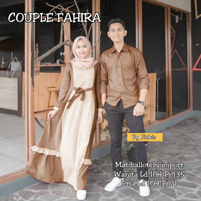 COUPLE FAHIRA / ORI BY RICHIE / BEST SELLER / BALOTELLY / SETELAN / COUPLE / DRESS / KEMEJA / MURAH