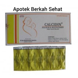 CALCIDIN TABLET HARGA PER BOX