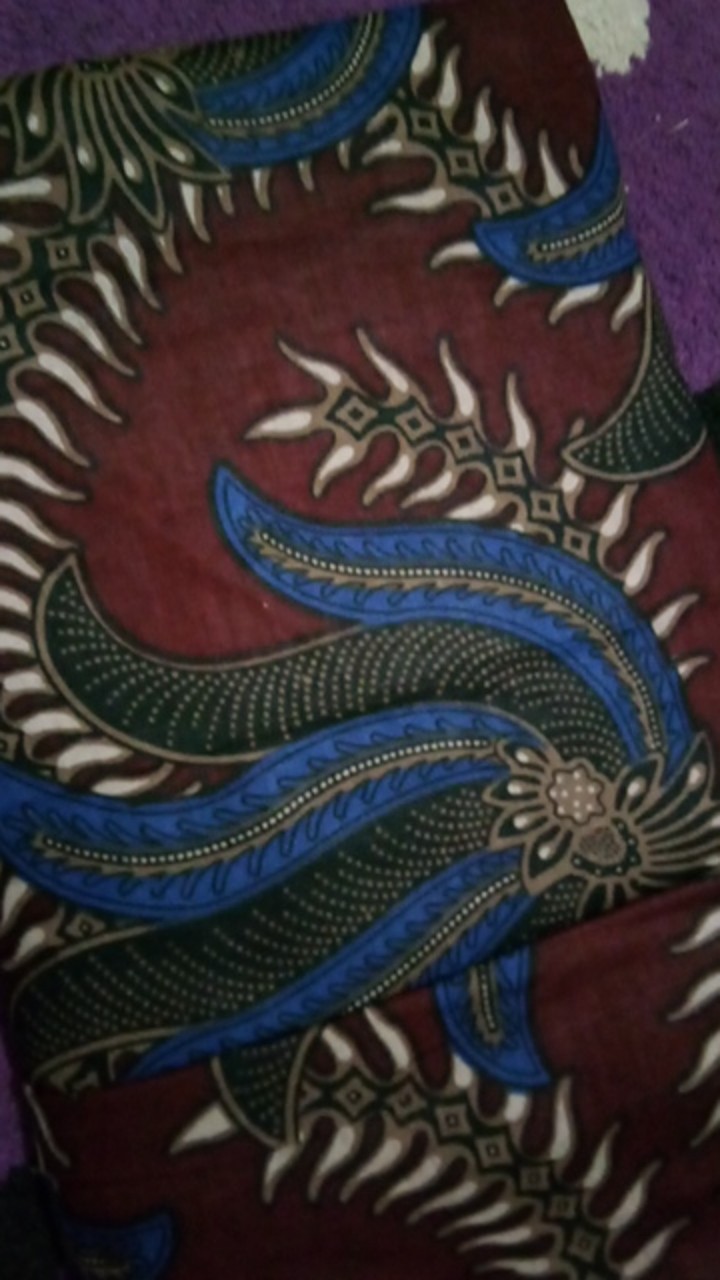 Ms Gamis Batik Sriwedari Maxi Bumil/busui Katun Sogan Gamis Jumbo Ld120