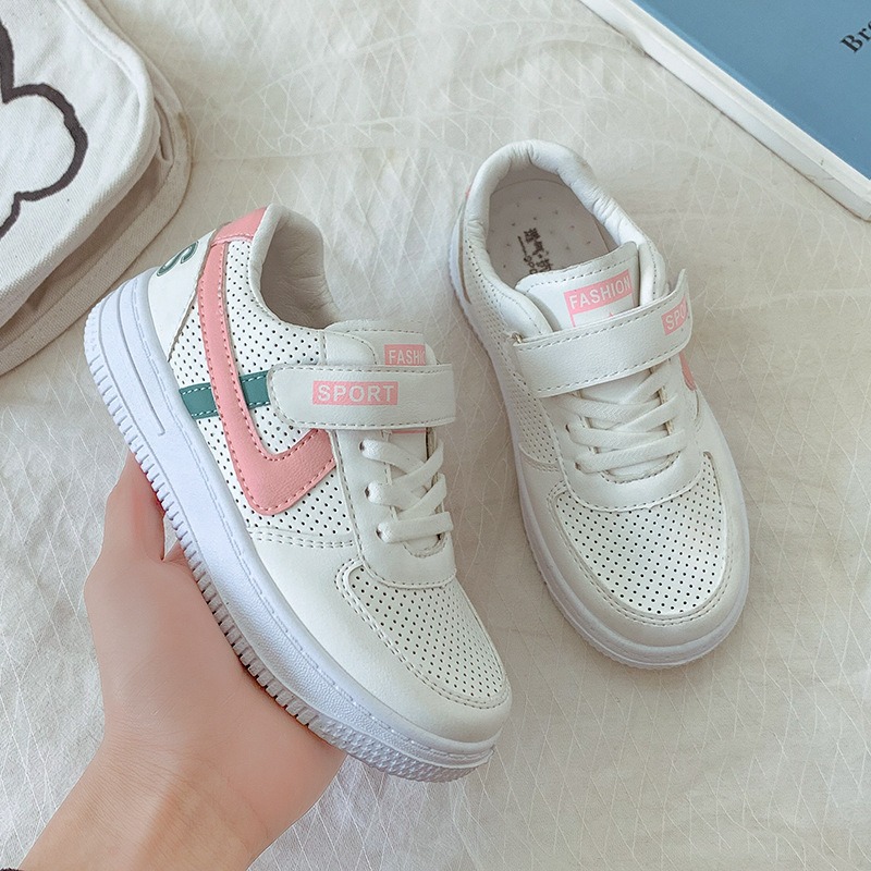 Sepatu sneakers anak import model simpel slip on shoes