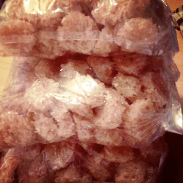 

rengginang udang mentah