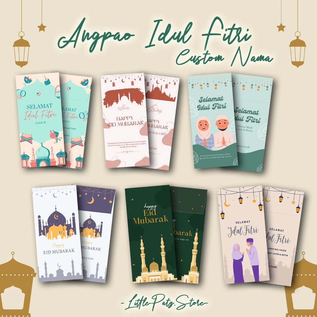 

PRODUK BARU !! PREMIUM ANGPAO IDUL FITRI UK.8x17 CM ISI 3 PCS/ ANGPAU LEBARAN JUMBO/IED MUBARAK/MURAH/AMPLOP/