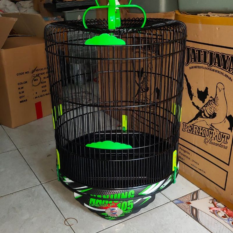 Kandang Sangkar Kacer Poksai Pentet PVC Nanjung Ebod jaya