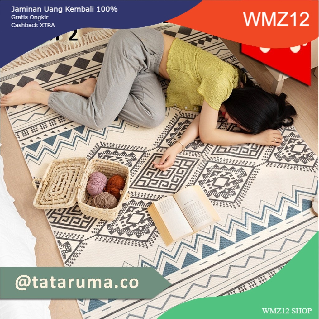 SHITZU - Karpet Nordic 120 x 170 Modern Minimalis