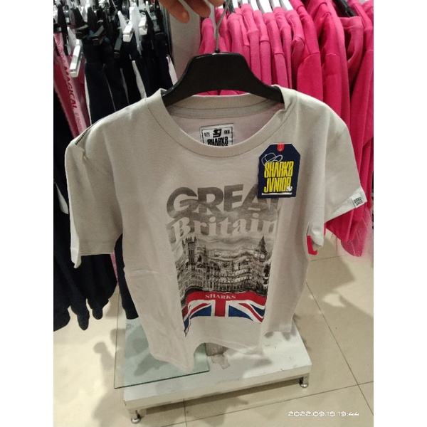 KAOS SHARKS ANAK COWOK SHARKS JUNIOR