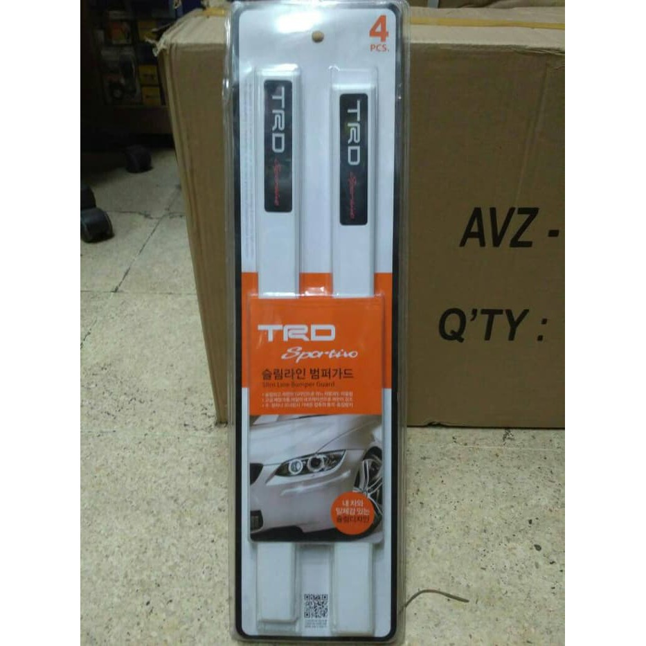 bumper guard TRD sportivo warna putih
