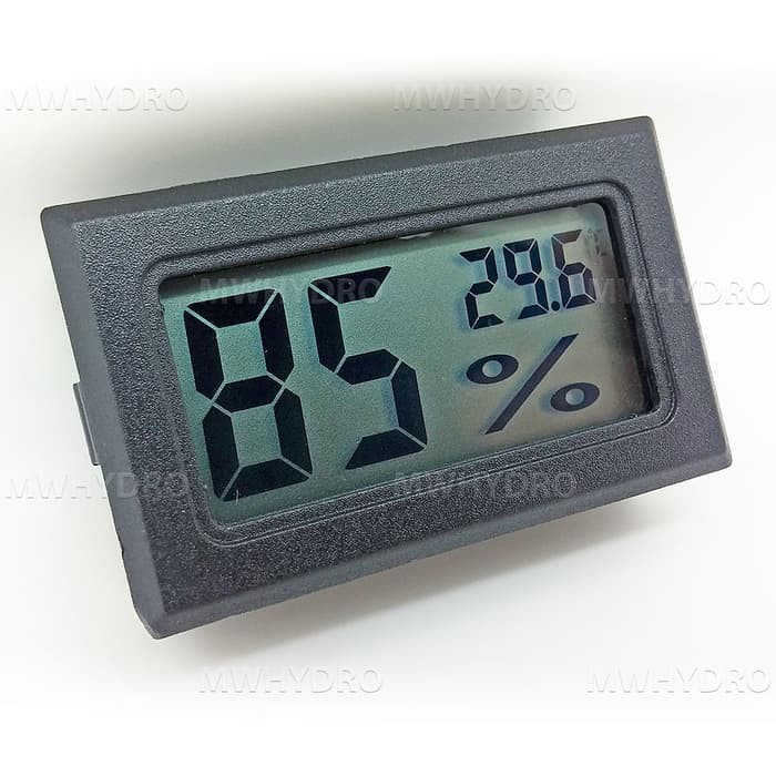 Hygrometer &amp; Thermometer LCD Digital Sensor Kelembaban Suhu Humidity