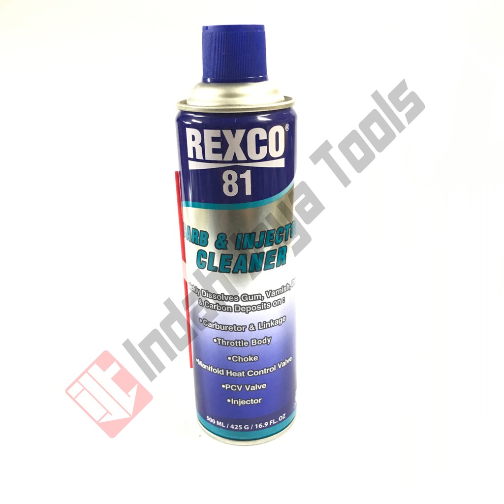 REXCO 81 500 ml Carb &amp; Injector Cleaner Pembersih Carburator Cleaner