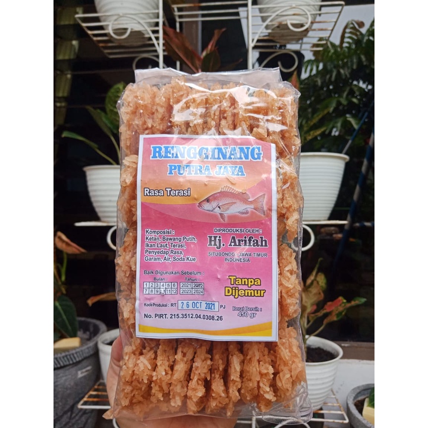 Rengginang asli Situbondo produksi Hj arifah