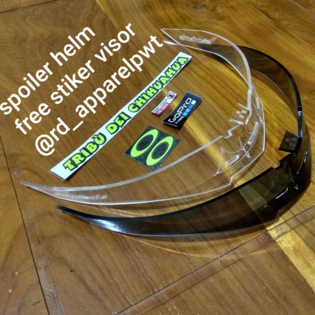 Spoiler rx9 free stiker visor helm nhk rx9