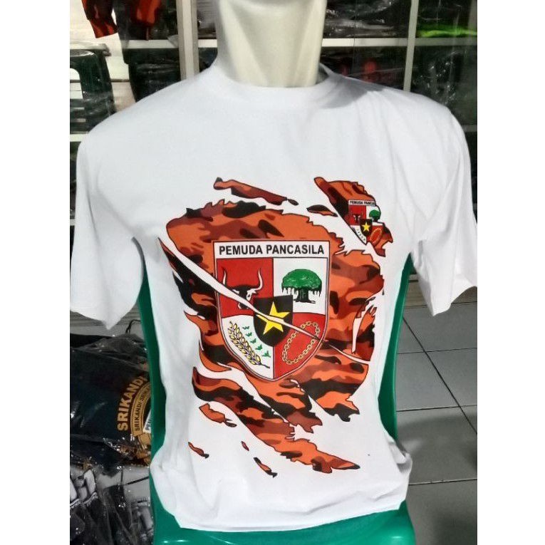 KAOS PEMUDA PANCASILA (PUTIH&HITAM)