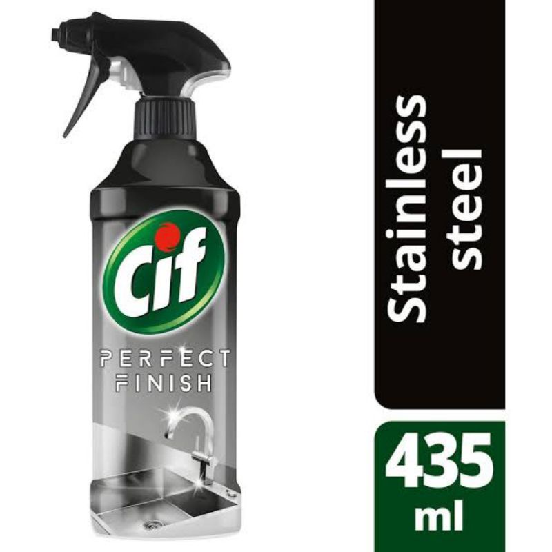 CIF SPRAY STAINLESS STEEL TOTAL FINISH 435 ML