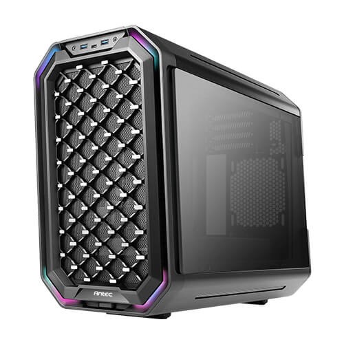 Casing Antec DARK CUBE - mATX Gaming Case - Type C 3.1 Ready