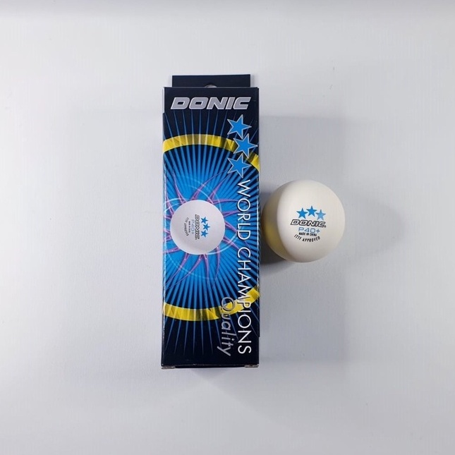 Donic 3* P40+ Ball - Bola Pingpong Tenis Meja Donic