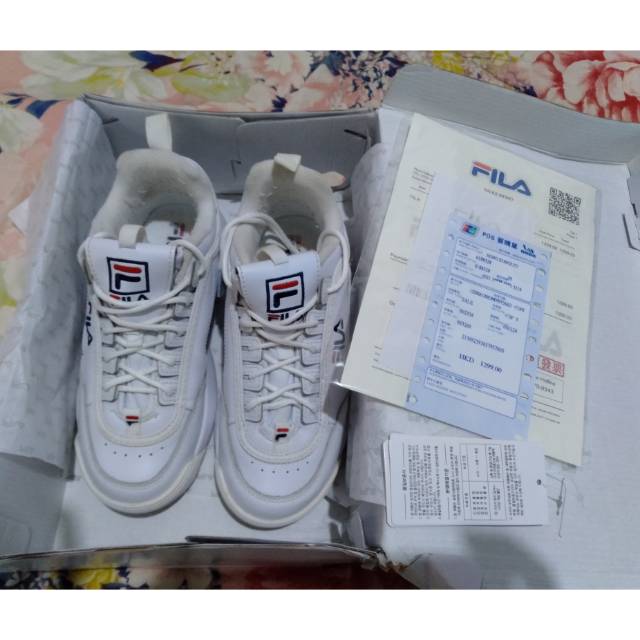 Preloved Sepatu FILA Disruptor 2
