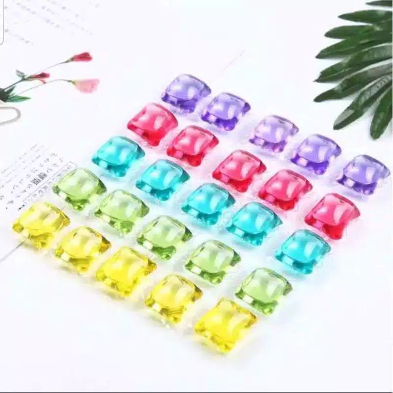 {HJ_888}50pcs Laundry detergent Gel Ball / SABUN cuci baju antiseptik / Deterjen Laundry Gel