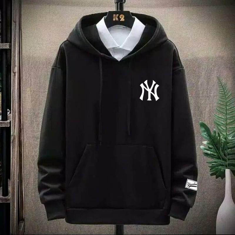 SWEATER HOODIE NY LOGO BORDIR // NY SWEATER HOODIE