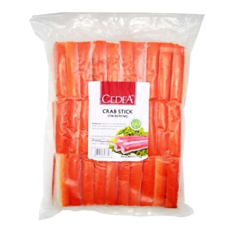 

CRAB STICK CEDEA/ STIK KEPITING CEDEA 1 KG