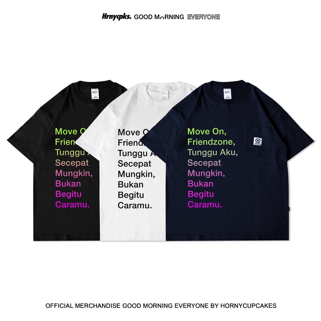 Hornycupcakes x GME - Oversize Pocket Tshirt