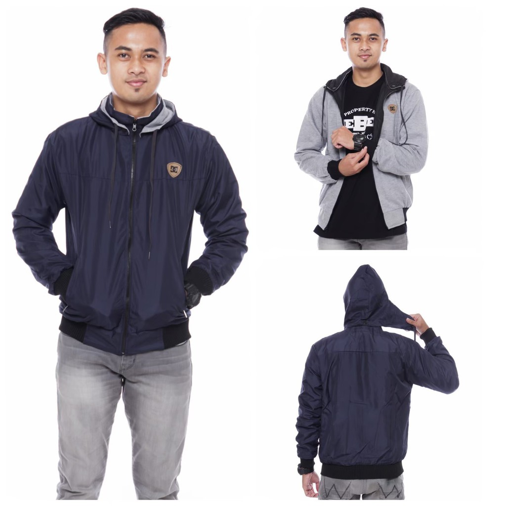 TERMURAH ! Jaket Bomber Pria JUMBO XXL - Jaket Pria Bomber Polos Original Termurah