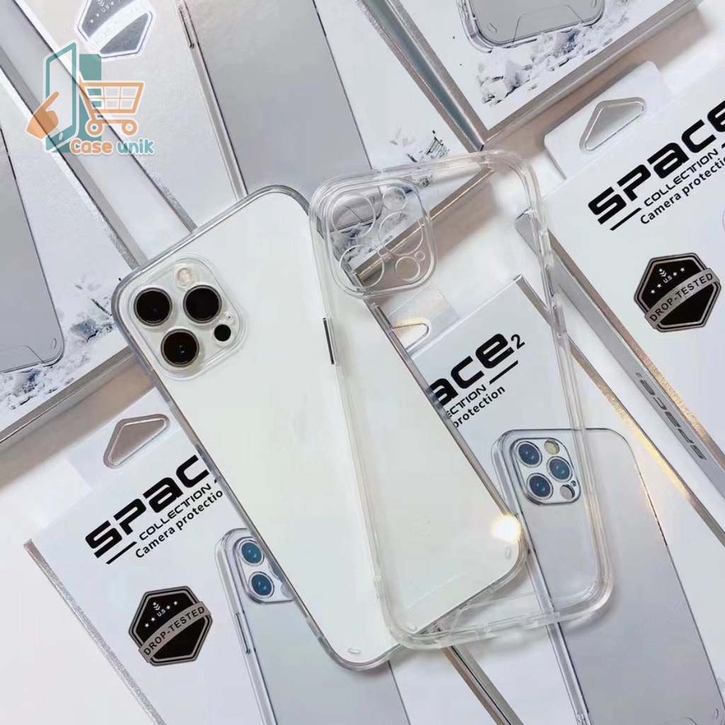 Case Space Military Drop Premium Acrilyc 1Phone 7 8 7+ 8+ X XR XS MAX 11 12 13 14 PLUS PRO MAX CS4142