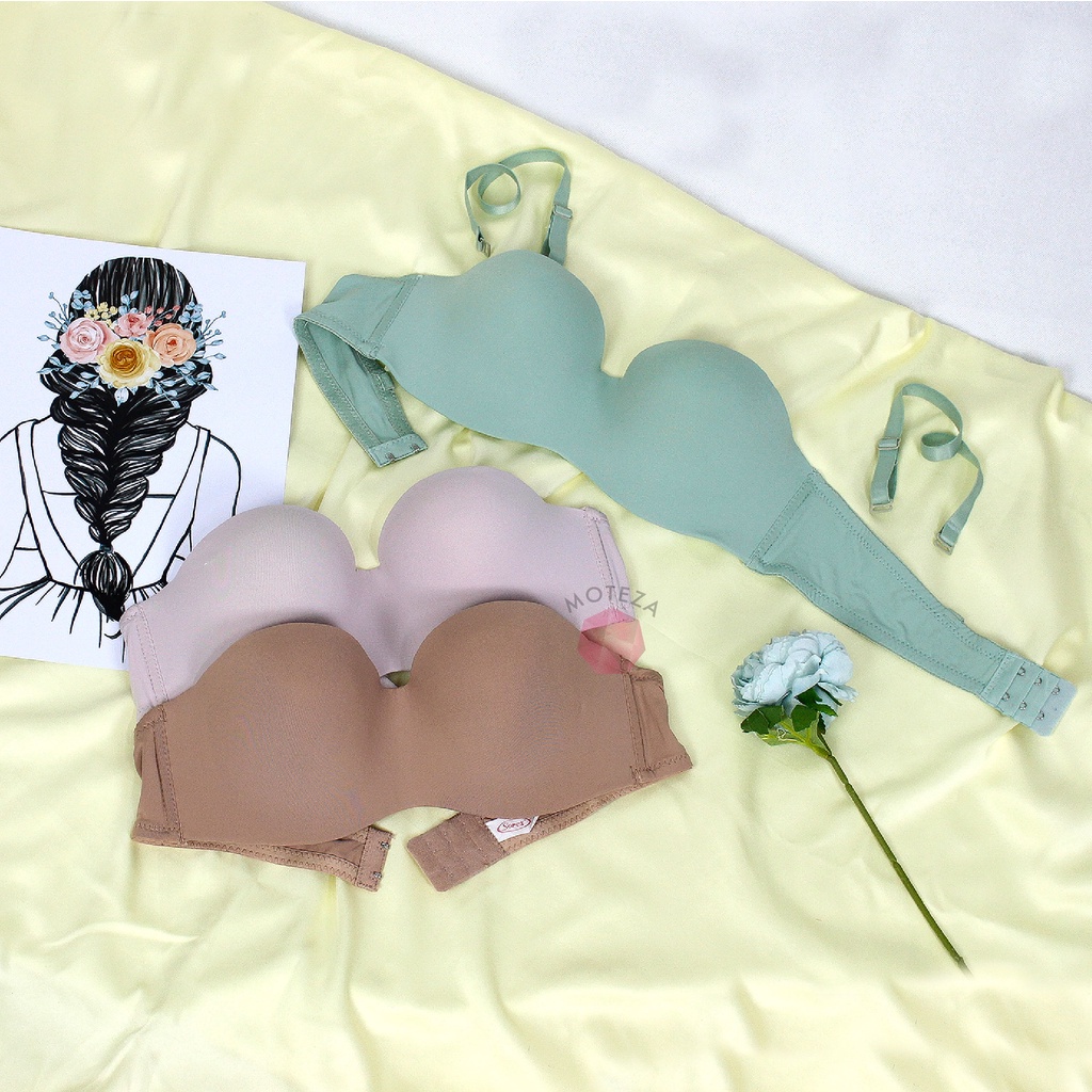 Sorex 267 Bra BH Kawat Seamless LifeStyle Robot | Busa | 1/2 Half Cup A - B